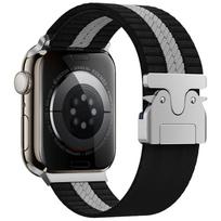 Nailoninė pynutė dirželis Apple Watch 10 dirželiui 40mm 44mm 46mm 42mm 49mm IWatch Ultra2 SE 9 8 7 6 45mm 41mm 38mm apyrankė 38mm 40mm 41mm