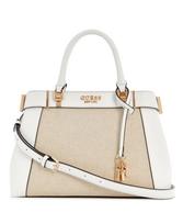 [Guess] ANADELA 3 COMP SATCHEL white