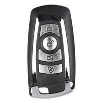 Car Remote Key For BMW 1 3 5 7 Series X1 X3 X5 X6 X7 CAS4 CAS4+ FEM F System 315/433Mhz ID49 Promixity Keyless Go gray