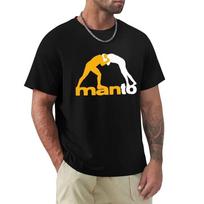 Nauji MANTO Brazilian Jiu Jitsu marškinėliai Harajuku trumpomis rankovėmis marškinėliai, medvilniniai grafiniai marškinėliai M įvairiaspalvis