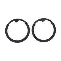 Espresso Machine Sealing Ring Silicone Gaskets Efficient Cleaning 2pcs