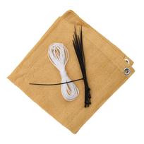 1 vnt. nuo UV spindulių apsaugantis tinklas balkono privatumo tvora sodo sultingų augalų pavėsinimo tinklas baseino efektyvus apsaugos nuo saulės uždangalas 4 spalvos (Beige,0.9x3m) smėlis