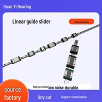 3D Printer Miniature Linear Guide Rail MGN7C/MGN7H - Precision Machinery Slide Rail MGN12C - 12mm Wide Rail Compact Block blue