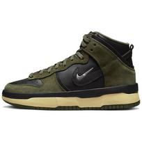 Nike Dunk High Up Medium Olive Women Sneakers Green Black Velvet-Brown DH3718-200 36.5 black
