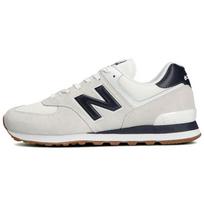 New Balance 574 Balti Laivyno Spalvos Gumos Padu Unisex Sportbačiai Pilki ML574TF2 36 white