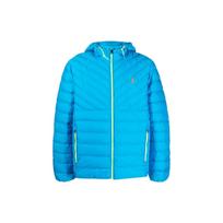 Polo Ralph Lauren FW23 Logo Embroidered Hooded Zip-Up Casual Long Sleeve Cotton Jacket Men jackets Sky-Blue 710914231-003 S
