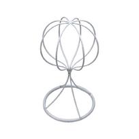 Practical Sturdy Iron Hat and Wig Display Stands With Scratch Resistant Materials And Stability Household Daily Use M balta