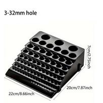 85 Hole Drill Bit Holder Storage Box, Screwdriver Drill Bit Holder Component Storage Box Suitable for Home Workshops and Factori juoda
