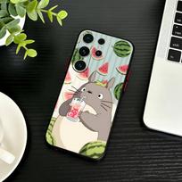 Cartoon T-Totoro-ES Phone Case For Samsung S26,S25,S24,S23,S22,S21,S20,S30,Ultra,Plus,Fe,Note,5G Black Cover Samsung S24ULTRA