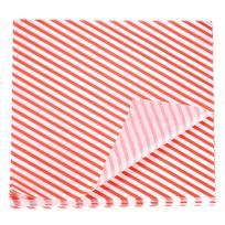 200pcs Square Stripes Wax Paper Sheet 12  x 12  Oil-absorbing Dry Food Wrapping Paper for Sandwich Baking Paper Liners Wrap raudona