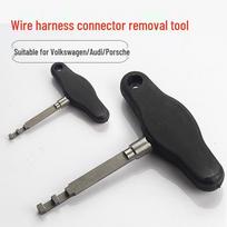 Volkswagen Wiring Harness Connector Unlock and Removal Tool for Auto Repair and Maintenance Volkswagen Harness Connector Removal Tool black