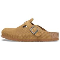 Birkenstock Boston Suede Soft Comfortable Closed-Toe Slippers Unisex slippers Brown 1025647 42