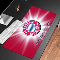 Bayern Munchen logotipo dizaino pelės kilimėlis, guminis pagrindas, esporto stalo kilimėlis, pelės kilimėlis žaidėjams ir biuro reikmėms, žaidimų stalas, lengvai valomas kilimėlis 30cmx60cm（11.8x23.6inch）