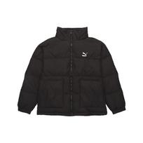 PUMA Warm Packable Hooded Down Jacket Men Outerwear Black 596548-01 L black