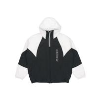 Adidas Originals Adicolor Šilta spalvota sportinė medvilninė striukė su gobtuvu Vyriška viršutinė apranga Juoda GE1301 XS white