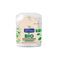Higieniniai ausų krapštukai SEPTONA BIO indelyje 160 vnt.