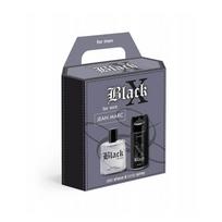 Rinkinys vyrams JEAN MARC X-Black Aftershave 100ml Deo 150ml