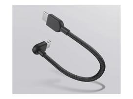Kabelis XIAOMI 3A Braided USB-C to USB-C 10cm