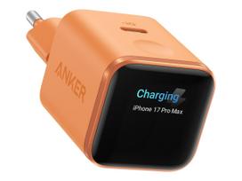 Įkroviklis ANKER Nano Charger 45W Išmanusis ekranas Oranžinis