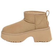 UGG  Classic Ultra Mini New Heights Boot Mustard Seed Women Sneakers Tan 1158311-MDSD 40 brown