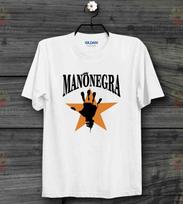 Mano Negra Punk Ska Rock Music Retro CooL King Of Bongo Unisex T Shirt Mens Womens Tees Top B141 XL black