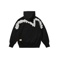 Palace x Evisu Zip Hoody Jacket 'Black' Men's 2ESPAM4SW1150OSFLBLKX M