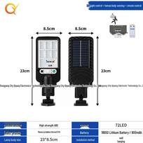 Integrated LED Solar Garden Wall Lamp with Motion Sensor Remote Control