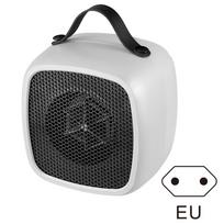 Mini Electric Space Heater 500W,Small Warmer Fan PTC Safety Protection Against Scalding for Office Bedroom Under Des 110V/220V 500W gray