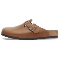 Birkenstock Boston Oiled Leather Cognac Unisex Sneakers Brown 1028179 44