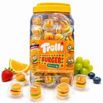 [Trolli] Party Burger Minis Guminukai 900g (90 mini pakuočių) Korėjiečių Costco beige