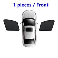 Individualiai pritaikytas prietaisų skydelio apsaugas nuo saulės su UV apsauga Chery Jaecoo J7 2023-2026 m. - Apsauga nuo akinimo priekiniam stiklui side triangle 2pcs juoda
