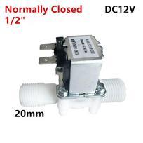 1 vnt. normaliai uždaro vandens valdymo vožtuvo DC12V 24V AC220V pneumatinio slėgio reguliatoriaus jungiklis 1/2 DC12V