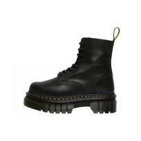 Dr. Martens Audrick Odiniai Platforminiai Aulinukai Juodi Unisex Sportbačiai 27149001 37 black
