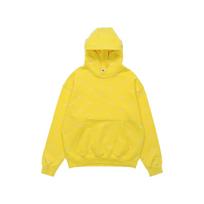 Nike NRG All Over Swoosh Logo Hoodie Chrome Yellow/White Men Streetwear CJ8907-703 S yellow