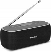 Nešiojama „TechniSat Viola Bt 1“ Bluetooth radija, DAB+, FM, 6 W, juoda