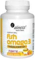 Maisto papildas Aliness Fish Omega 3 FORTE trigliceridai 500/250 mg 60 kaps.