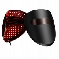LED veido kaukė BlackLUX, 7 spalvos, 133 diodai