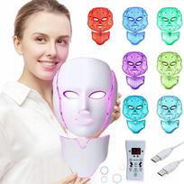 LED veido kaukė, 7 spalvos