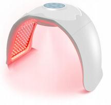 LED veido kaukė, 8 spalvos, PDT šviesos terapija, nano drėkinimas