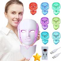 LED grožio kaukė, 7 spalvų