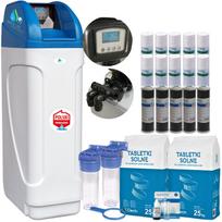 Vandens minkštinimo filtras OPTIMA 26, up-flow, levytite, PL meniu, dry zbio, druskos signalas