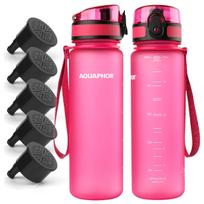 Vandens filtras buteliukas Aquaphor City Pink 500 ml su 5 papildymais