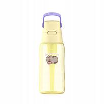 Vandens butelis su filtru Dafi x PUSHEEN SOLID 0,5, geltonas filtras