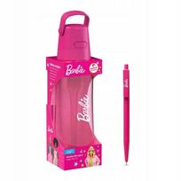 Vandens filtro buteliukas Dafi Solid 0,7 l BARBIE rožinis su rašikliu