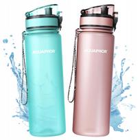 Vandens butelis su filtru Aquaphor City 0,5L, rožinis ir mėtinis, 2 vnt.