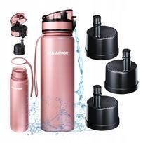 Vandens filtras buteliukas 0,5L Aquaphor City Powder Pink su 3 kasetėmis