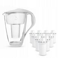 Vandens filtras Dafi CRYSTAL LED 2 l baltas su 10 Classic kasečių