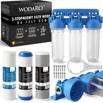 Vandens filtras FLOW TRIPLE 3/4″ su kasetėmis, namams