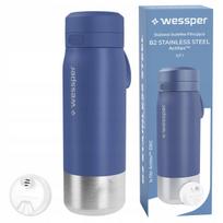 Vandens filtras butelis Wessper B2, plieninis su filtru 0,7 l