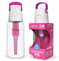 Filtruojamas butelis Dafi Solid 0.5 L PINK / FLAMINGO